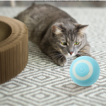 Bola inteligente ou Bola interativa USB para cachorro e gato