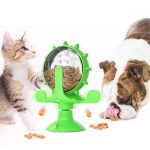 Dispensador de Ração, alimentação lenta, Brinquedo interativo para cachorro e gato