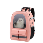 Mochila de Transporte para cachorro ou gato, respirável e com visão