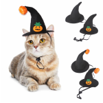 Chapéu bruxa pet, halloween